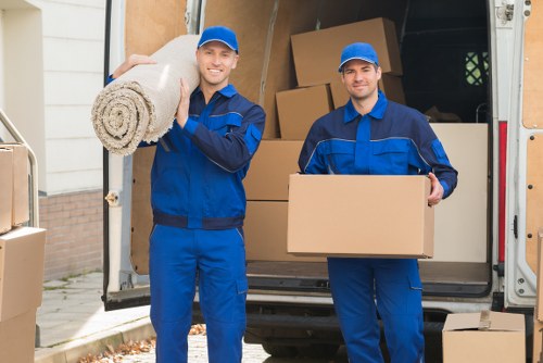 Man With Van Acton moving service in a busy West London area