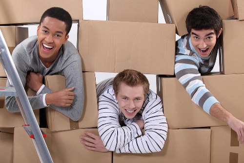 Man with van helping with a residential move in Acton