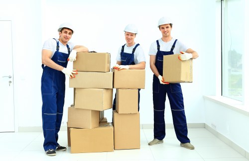 Customer confirming a booking for a man with van service