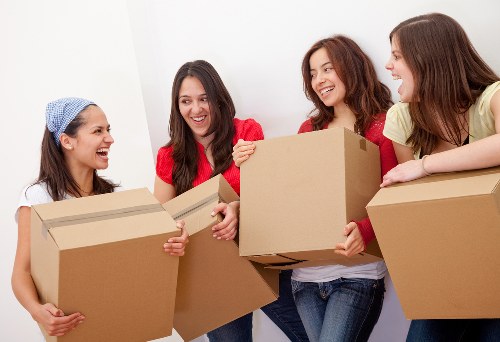 Local team handling furniture removal in Acton streets